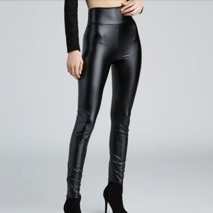 Windsor faux leather leggings